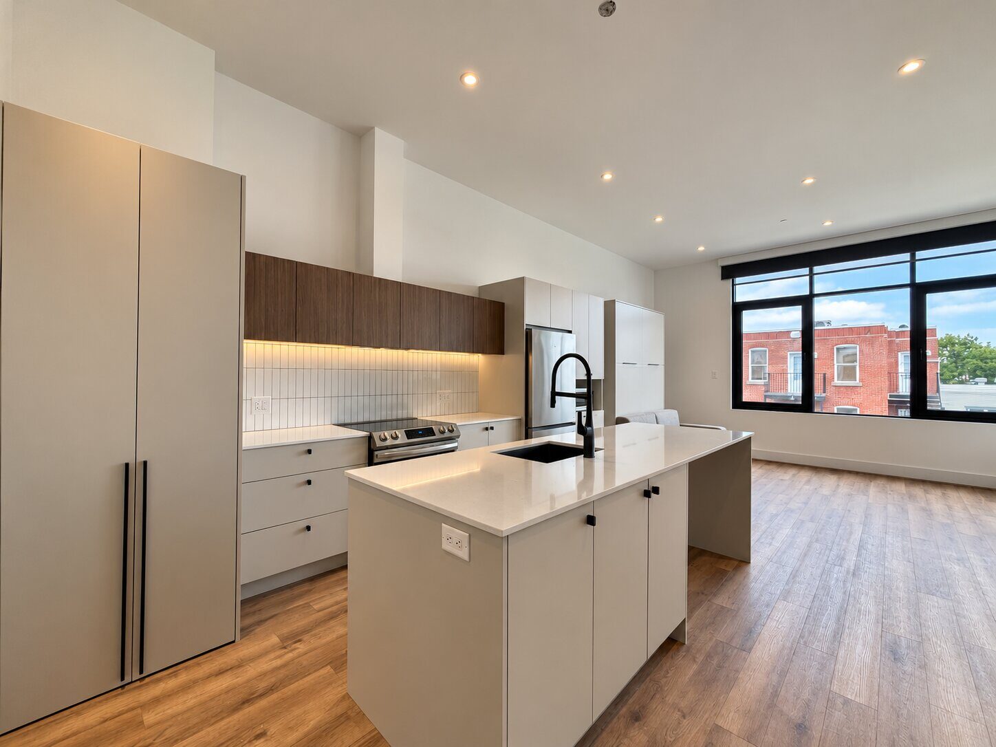 Intérieur d'un loft du 173 Brock